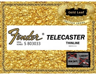 Fender Telecaster Thinline Guitar Decal 76g